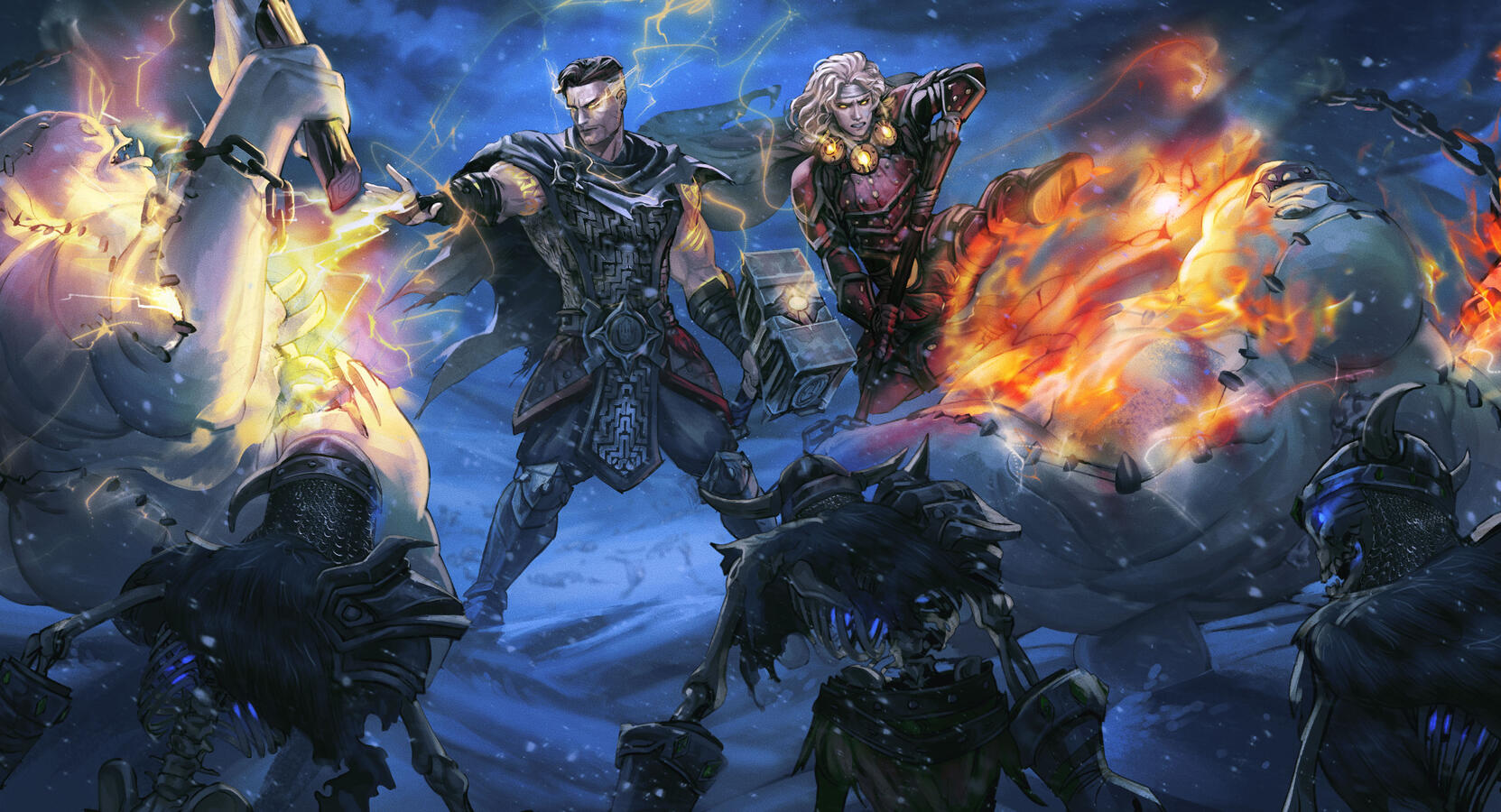 "Against the Damned." - Credits: Alena_YHmin.