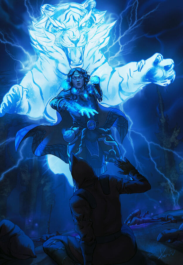 "The Strength of Tempered Fury." - Credits: Alena_YHmin.