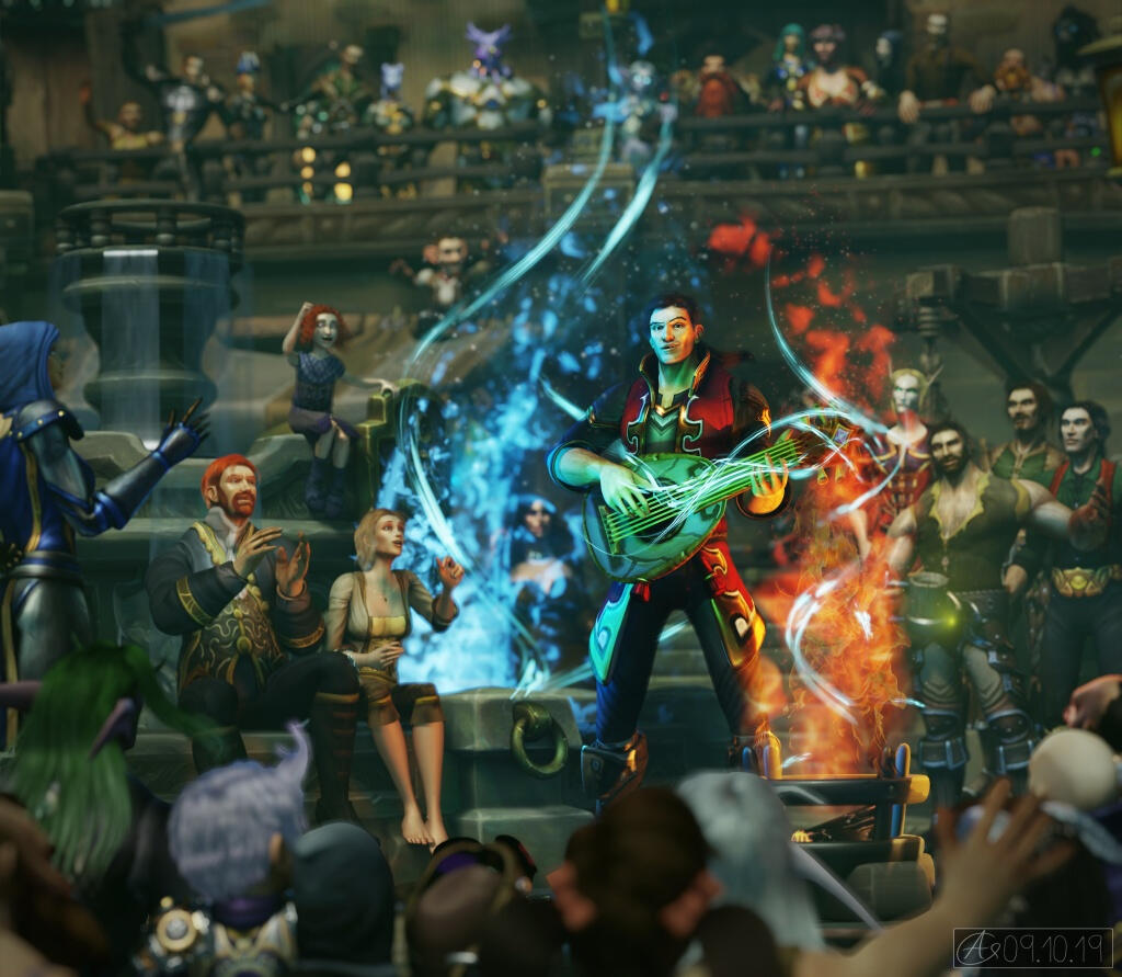 &quot;Tradewind Theatics&quot; - Credits: Belvane.