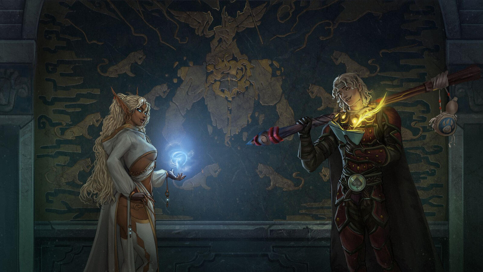 "In the tomb of the Medjay." - Credits: Alena_YHmin.